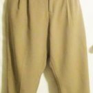 Women's Short Plus Size Tan Pants, Sz 24W, Lee David Collection, $12.99, Awesome