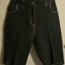 Women's Plus Size Denim Capri Pants, Gold Flava, Sz 26,  $18.99, Comfy