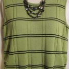 Women's Sleeveless Sweater Shell, Spunky, Sz L, $11.99, Pretty