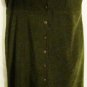 Women's Long Faux Suede Jumper Dress, Sz L, Erika., $15.99, Cute!