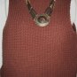 Women's Sleeveless Mock Turtleneck Knit Sweater Shell, CW, Sz L, $12.99, Awesome