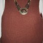 Women's Sleeveless Mock Turtleneck Knit Sweater Shell, CW, Sz L, $12.99, Awesome