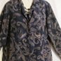 Women's Long Sleeve Print Blouse Top, Sag Harbor, Sz 16, $13.99, Pretty