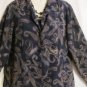 Women's Long Sleeve Print Blouse Top, Sag Harbor, Sz 16, $13.99, Pretty