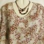 Women's Plus Size 3/4 Sleeve Knit Top, Kim Rogers Woman , Sz 3X, $12.99, Nice