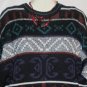 Women's Crew Neck Print Sweater, Windridge, Sz L, $12.99, Warm and Pretty
