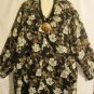 Women's Plus Size Print Blouse Top, Sz 26/28, Studio II C $15.99, Fabulous