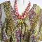 Women's Plus Size Print Caftan Style Top, Free Style, Sz 3X, $13.99, Unique