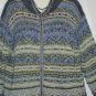 Women's Long Sleeve Print Sweater, St John's Bay,  Sz L, $12.99, Cute