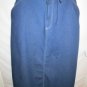 Women's Plus Size Long Blue Denim Skirt, Sz 24W, Misty Ki, $15.99, Cute Style