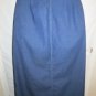 Women's Plus Size Long Blue Denim Skirt, Sz 24W, Misty Ki, $15.99, Cute Style