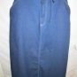 Women's Plus Size Long Blue Denim Skirt, Sz 24W, Misty Ki, $15.99, Cute Style