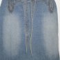 Women's Short Blue Denim Skirt w/Belt, Sz 12, Carole Little, $16.99, Awesome