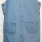 Women's Long Blue Denim Jumper Dress, Sz M, MDM Designs., $14.99, Cute
