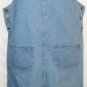 Women's Long Blue Denim Jumper Dress, Sz M, MDM Designs., $14.99, Cute