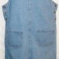 Women's Long Blue Denim Jumper Dress, Sz M, MDM Designs., $14.99, Cute