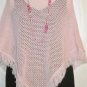 Women's Pink Knit Poncho Top,One Size, A.L.C. Sweaters, $ 14.99, Stylish
