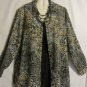 Women's Long Sleeve Print Blouse Top,  Sz 14,  Leslie Fay, $14.99, Awesome Print