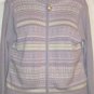 Women's Long Sleeve Lavender Print Sweater, Jones Wear, Sz XL, $14.99, Cute