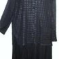 Women's Plus Size Long Black Skirt Suit, 2pc.Sz 3X, Mattina J., $21.99, So Nice