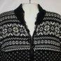 Women's Long Sleeve Black White Jacket, Jones New York Sport, Sz M, $17.99,