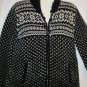 Women's Long Sleeve Black White Jacket, Jones New York Sport, Sz M, $17.99,