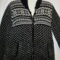Women's Long Sleeve Black White Jacket, Jones New York Sport, Sz M, $17.99,