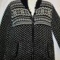 Women's Long Sleeve Black White Jacket, Jones New York Sport, Sz M, $17.99,