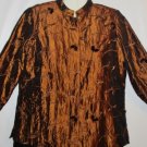 Women's Bronze Brown Elegant Evening Jacket, Laura Ashley Petite, Sz M, $21.99,