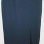 Women's Petite Size Long Navy Blue Skirt, Adrienne Papell, Sz.10P,  $17.99, New