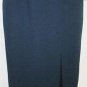 Women's Petite Size Long Navy Blue Skirt, Adrienne Papell, Sz.10P,  $17.99, New