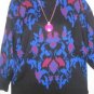 Women's Mock Turtleneck Print Sweater, Sz 1X $12.99, Comfy and Pretty