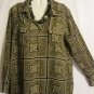 Women's Plus Size Print Blouse Top, Sz XL, Milano, $14.99, Fabulous