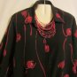 Women's Plus Size Print Blouse Top/Jacket, Sz 14/16, Studio C Plus, $14.99