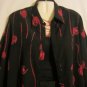 Women's Plus Size Print Blouse Top/Jacket, Sz 14/16, Studio C Plus, $14.99