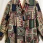 Women's Plus Size Long Sleeve Print Top, BonWorth, Sz XL $12.99, Great Quality