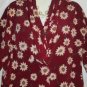 Women's Long Sleeve Blouse Print Top, Impressions, Sz 16, $13.99, Gorgeous