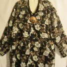 Women's Plus Size Long Sleeve Print Top, Sz 26W/28W, Studio C II, $17.99, Nice!