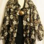 Women's Plus Size Long Sleeve Print Top, Sz 26W/28W, Studio C II, $17.99, Nice!