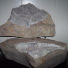 North Carolina 'Poker Chip' Crystal Filled Geode