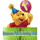 POOH'S FIRST BDAY CENTERPIECE
