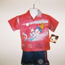 Infant Boys Disney Mickey Mouse 2pc Short Set size 18M