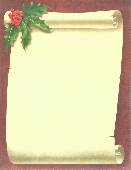 Christmas Scroll