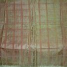 100% chiffon silk sari saree