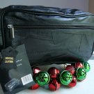 Leather Bag Shaving Toiletry Grip Kit
