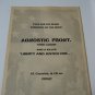 Original Agnostic Front Advertisement Rare Vintage