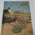 Original Santa Cruz SkateBoard Advertisement Rare Vintage Jeff Grosso