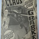 Original Santa Cruz SkateBoard Advertisement Rare Vintage Claus Grabke