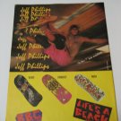 Original Life's A Beach SkateBoard Advertisement Rare Vintage Jeff Phillips