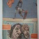 Original Santa Cruz SkateBoard Advertisement Rare Vintage Speed Wheels